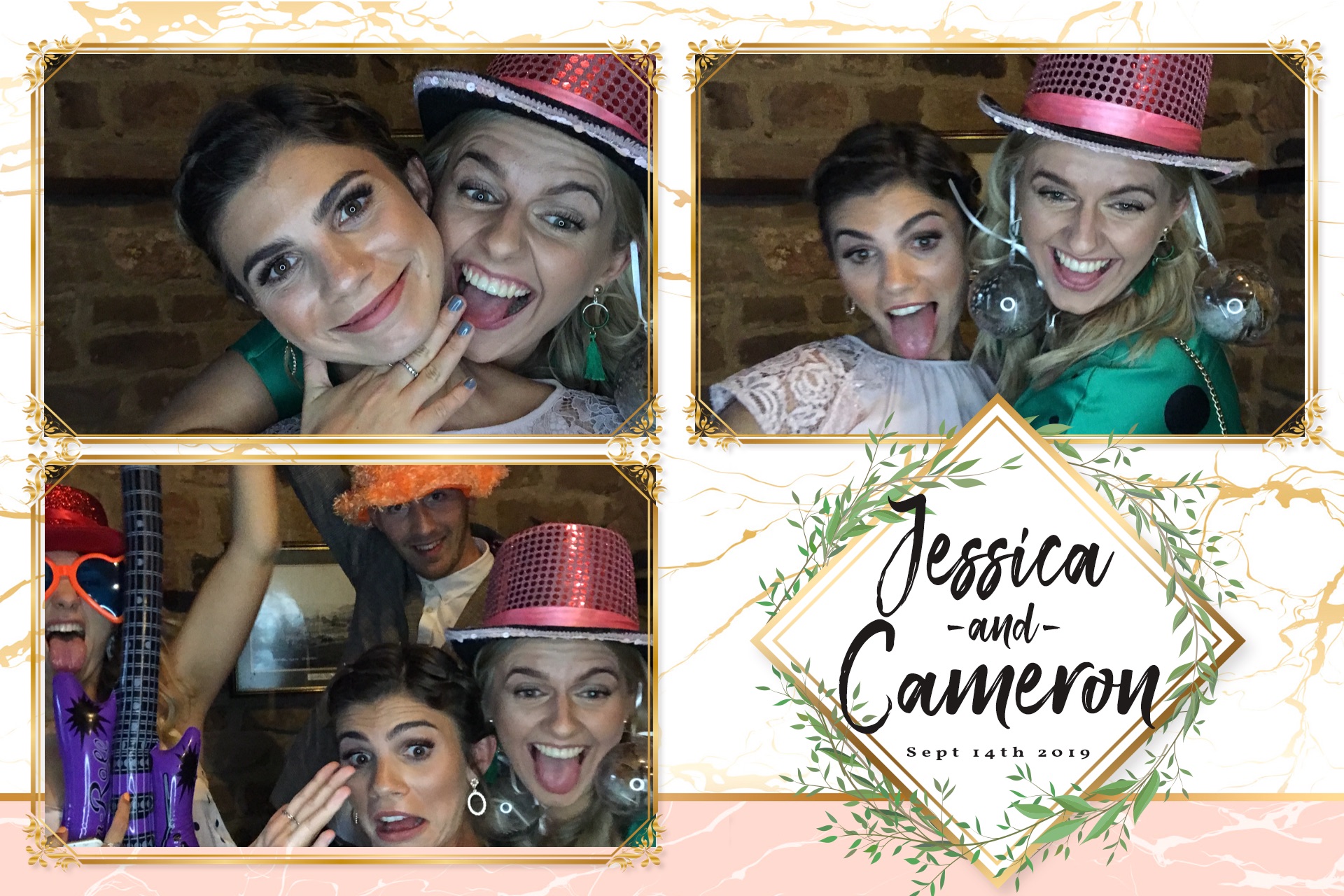 Jessica and Cameron | View more photos from the event at gallery.blissbooth.co.uk/u/BlissBooth/Jessica-and-Cameron